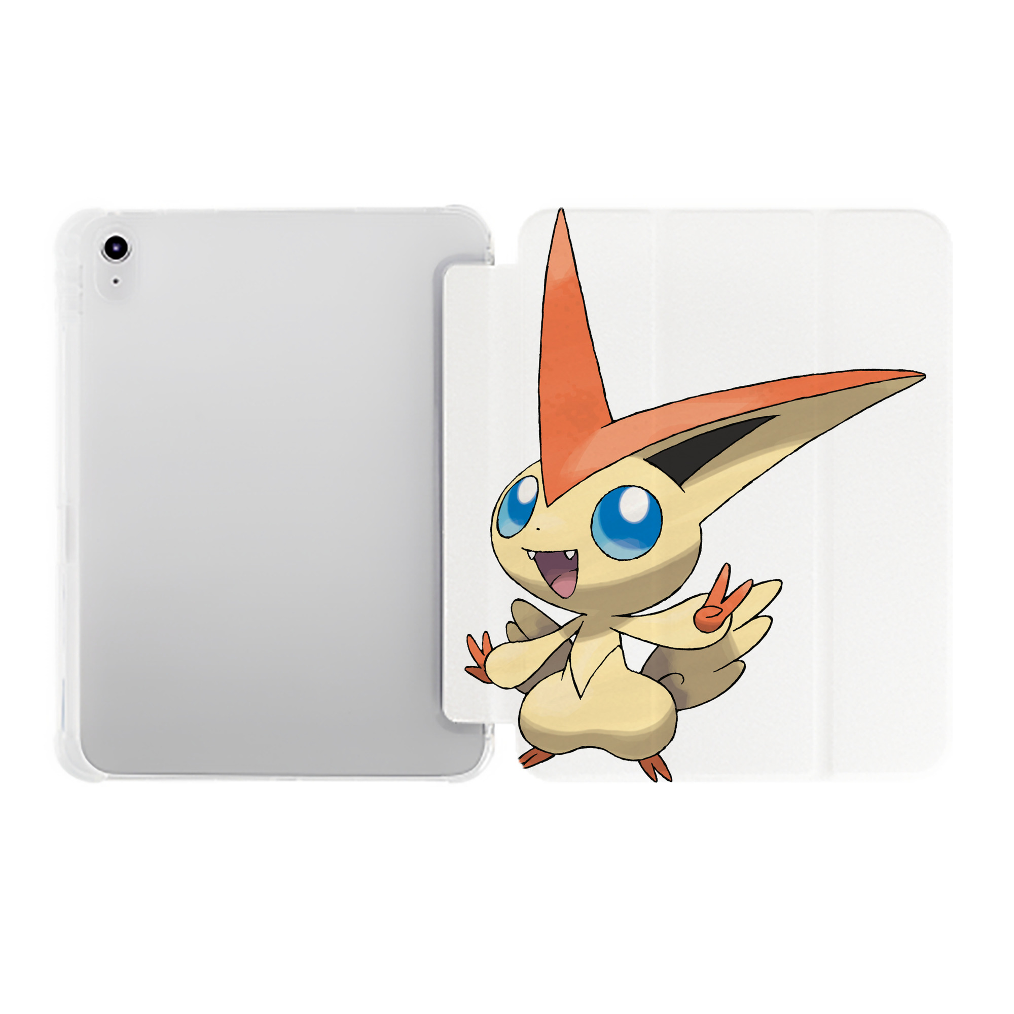 （画像用） ポケットモンスター Pokémon IPad ケース ペン収納付き 三つ折りスタンド PUレザー×シリコン 対応機種9.5/10.5/10.9インチ